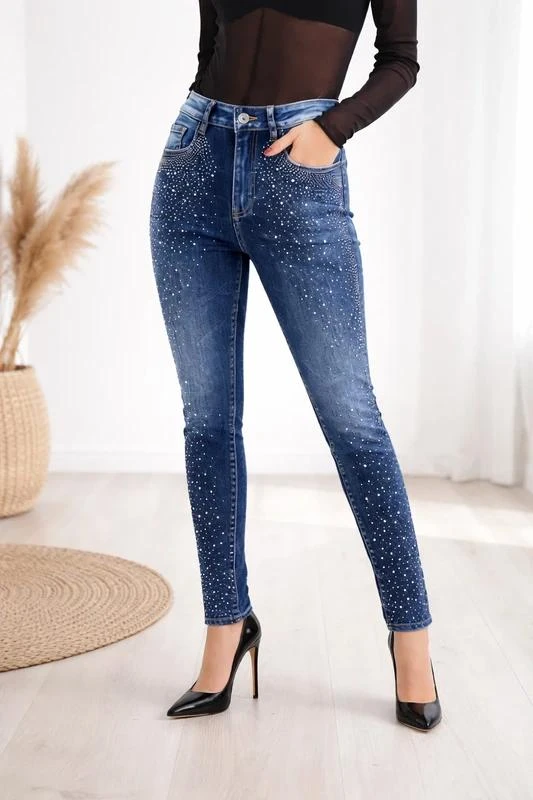 ✨ Skinny jeans met glans – NIEUW met etiket – Maat XS (34) ✨ – photo 2
